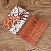 Old Tree 3D Embossed Faux Leather Cover Notebook White, Kawai Notebooks